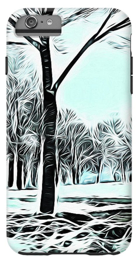 Lake Michigan In Winter - Phone Case