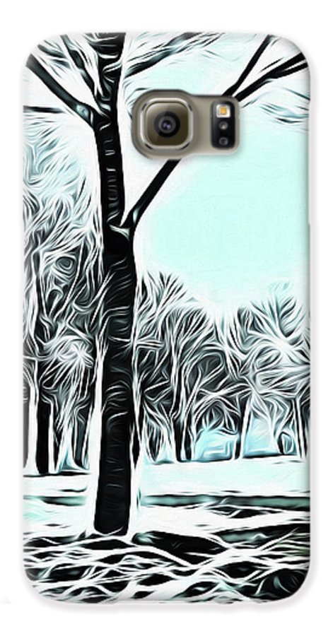 Lake Michigan In Winter - Phone Case