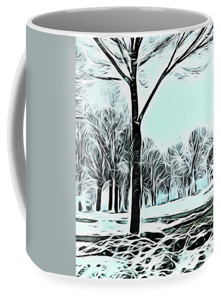 Lake Michigan In Winter - Mug