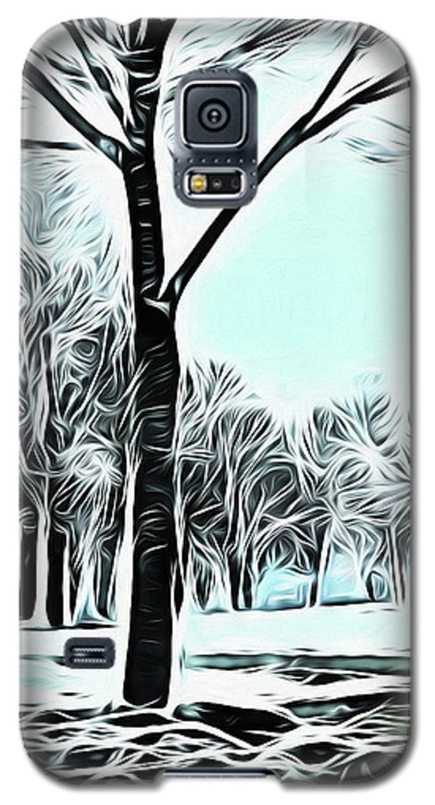 Lake Michigan In Winter - Phone Case