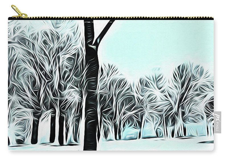 Lake Michigan In Winter - Carry-All Pouch