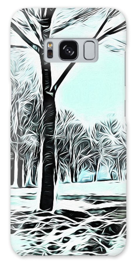 Lake Michigan In Winter - Phone Case