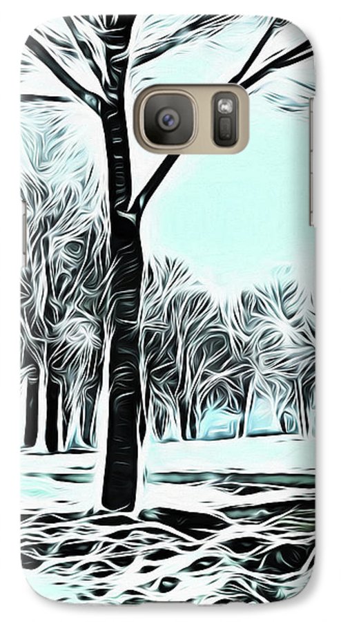 Lake Michigan In Winter - Phone Case