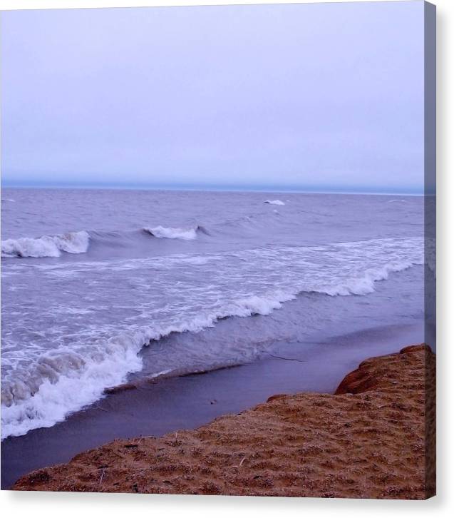 Lake Michigan Waves - Canvas Print