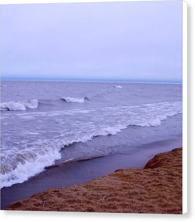 Lake Michigan Waves - Canvas Print