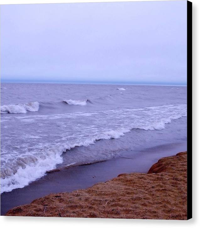 Lake Michigan Waves - Canvas Print