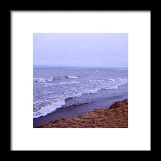 Lake Michigan Waves - Framed Print