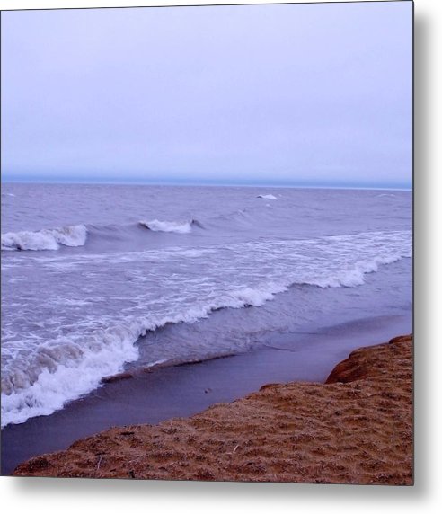 Lake Michigan Waves - Metal Print