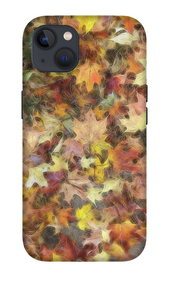 Late Fall Leaves Light - Phone Case