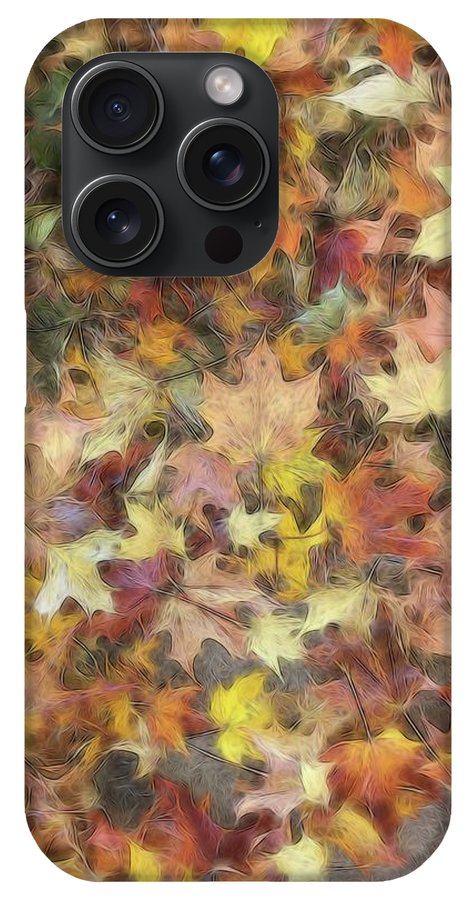 Late Fall Leaves Light - Phone Case