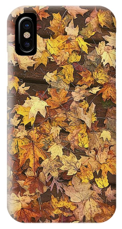 Late October Leaves 3 - Phone Case