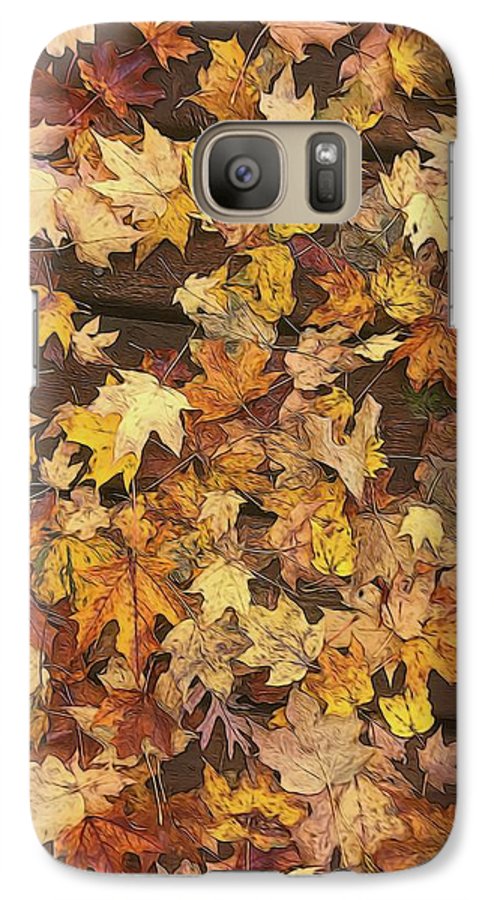 Late October Leaves 3 - Phone Case