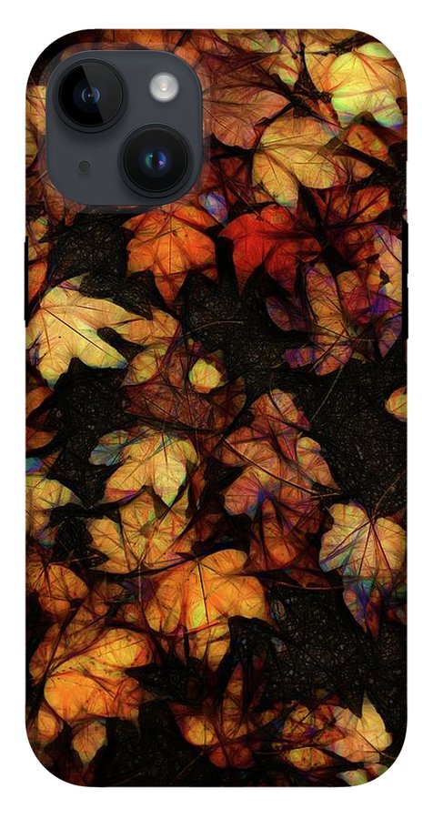 Late October Leaves 4 - Phone Case
