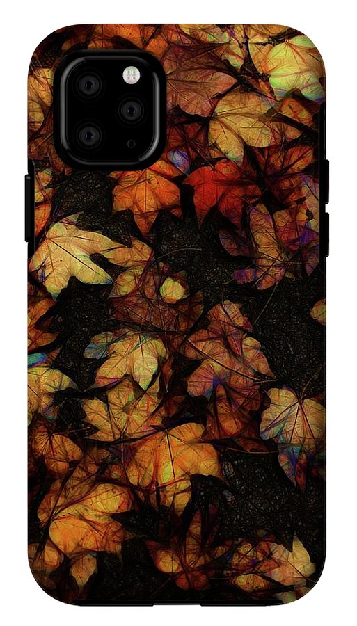 Late October Leaves 4 - Phone Case