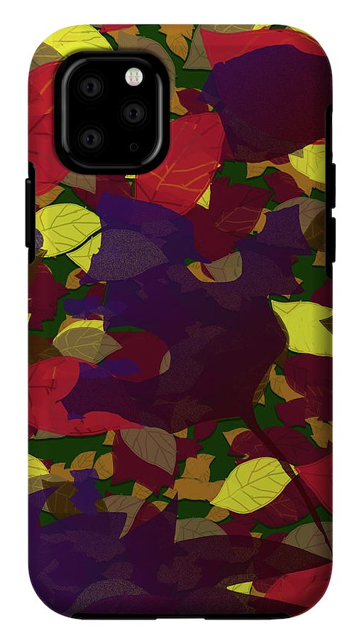 Leaf Brush Collage - Phone Case