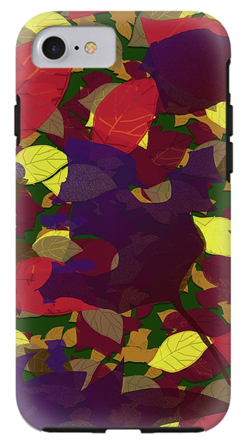 Leaf Brush Collage - Phone Case