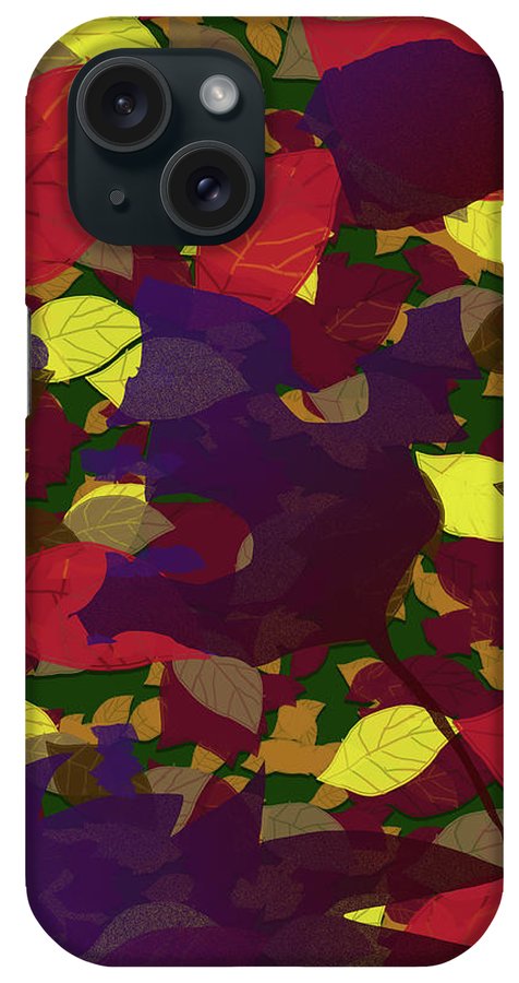 Leaf Brush Collage - Phone Case