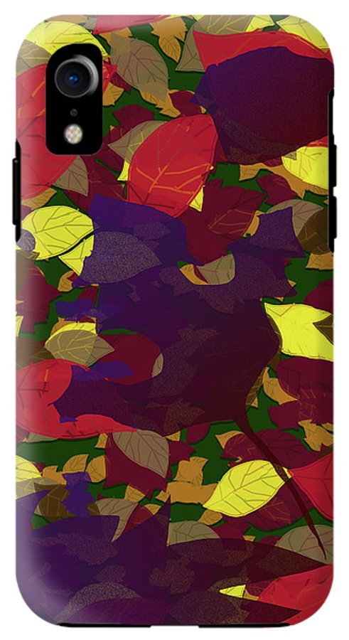 Leaf Brush Collage - Phone Case