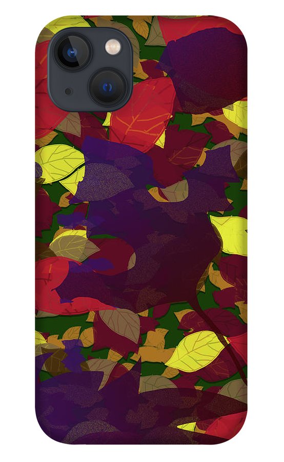 Leaf Brush Collage - Phone Case