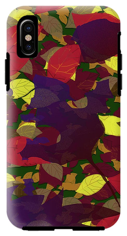 Leaf Brush Collage - Phone Case