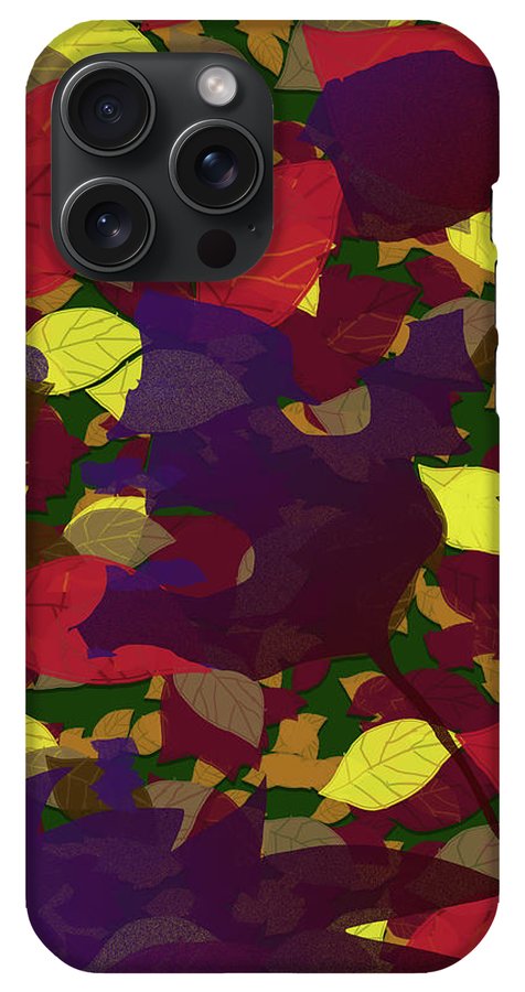 Leaf Brush Collage - Phone Case