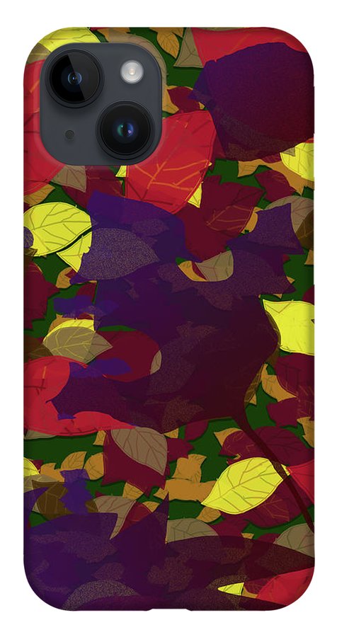 Leaf Brush Collage - Phone Case