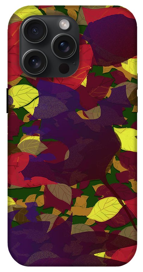 Leaf Brush Collage - Phone Case