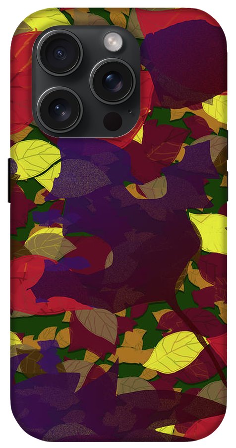 Leaf Brush Collage - Phone Case