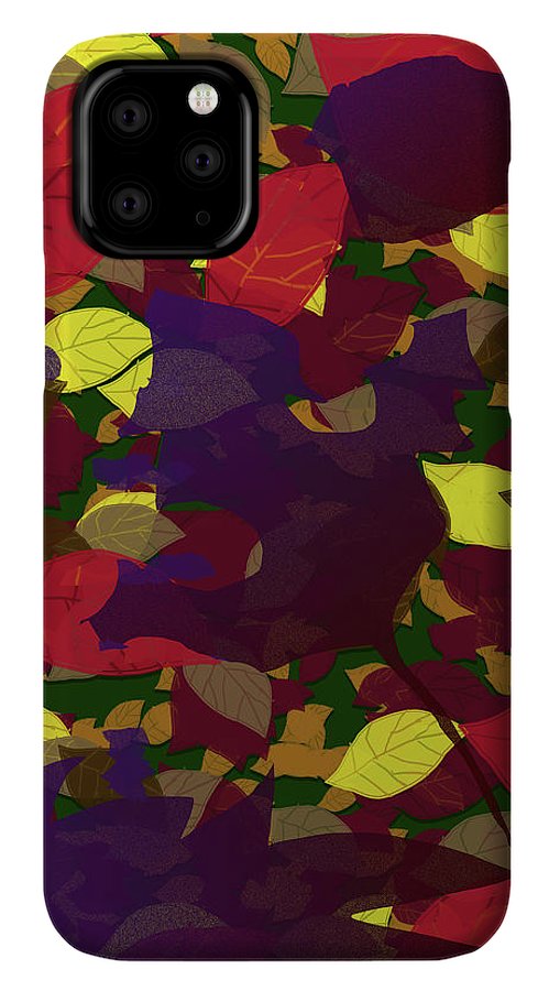 Leaf Brush Collage - Phone Case