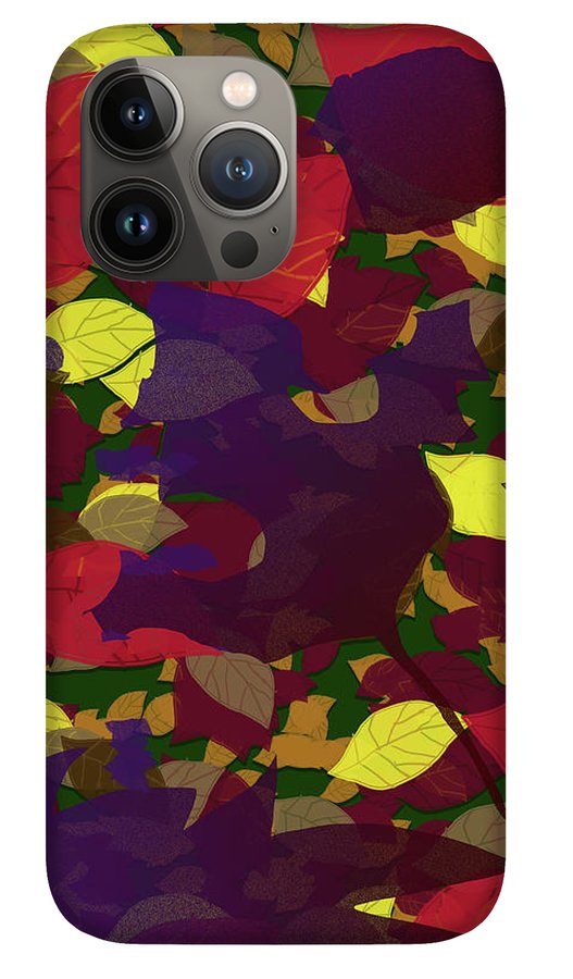 Leaf Brush Collage - Phone Case