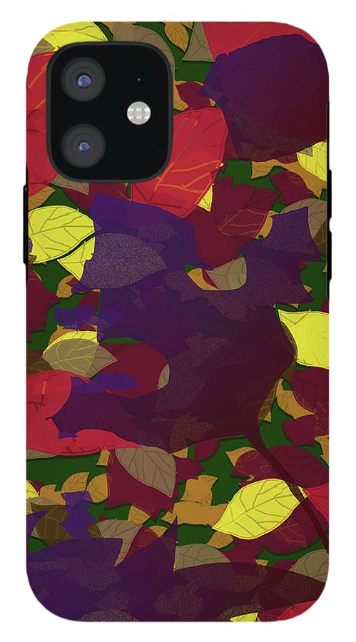 Leaf Brush Collage - Phone Case