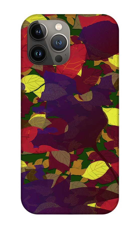 Leaf Brush Collage - Phone Case