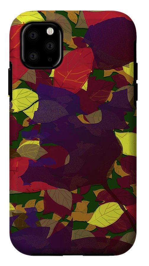 Leaf Brush Collage - Phone Case