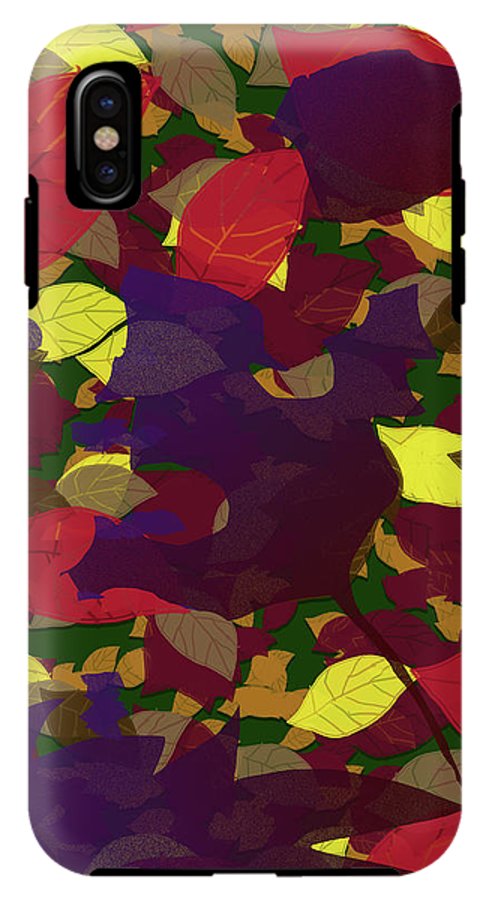 Leaf Brush Collage - Phone Case