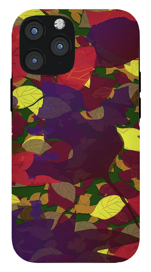 Leaf Brush Collage - Phone Case