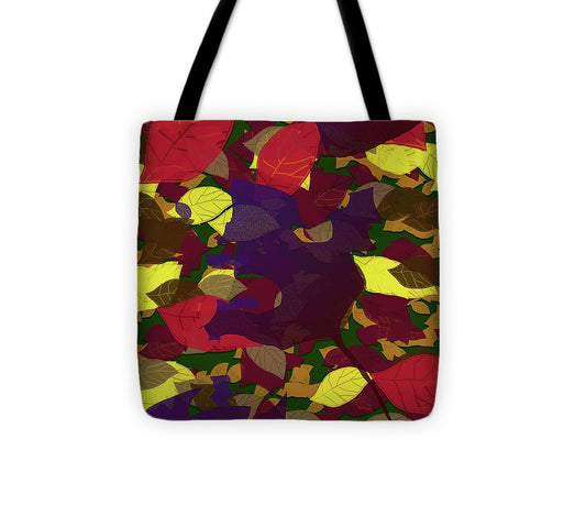 Leaf Brush Collage - Tote Bag