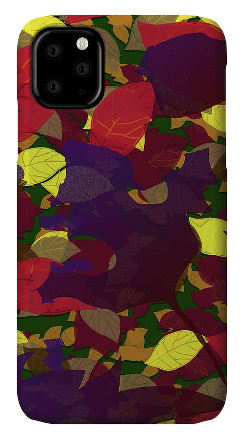 Leaf Brush Collage - Phone Case