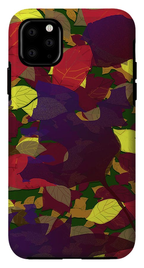 Leaf Brush Collage - Phone Case