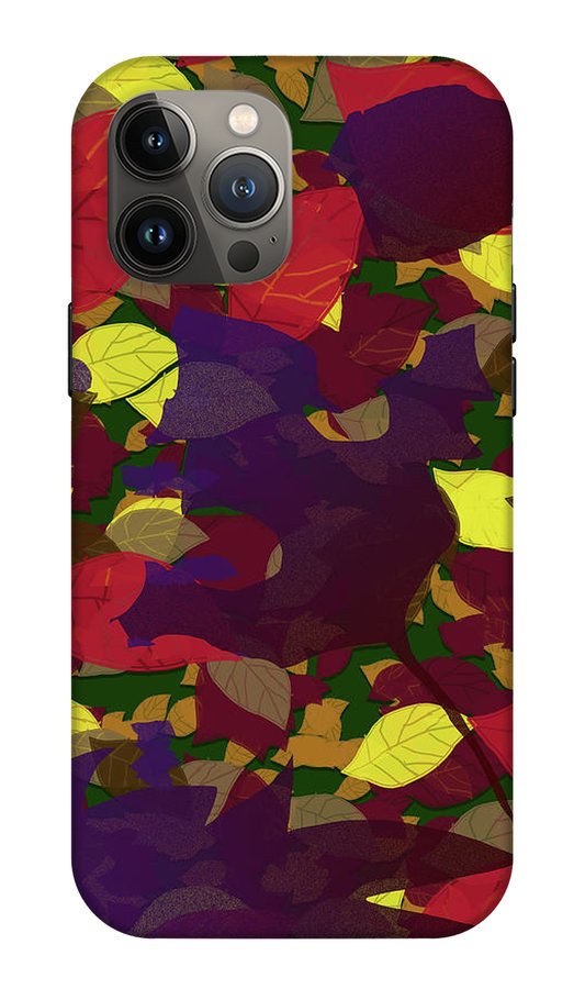 Leaf Brush Collage - Phone Case