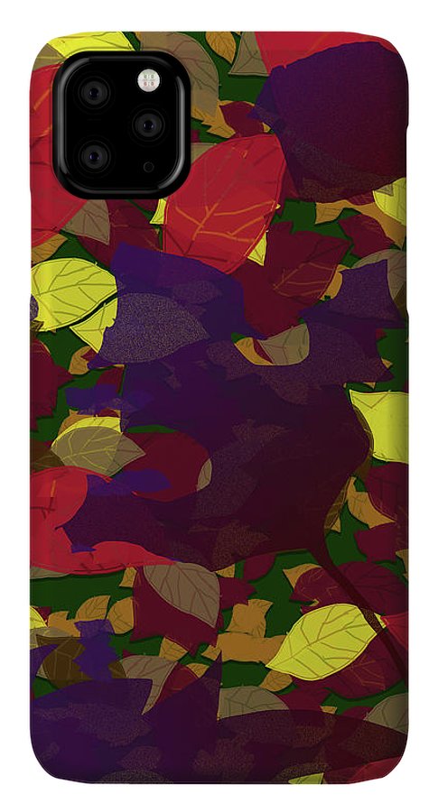 Leaf Brush Collage - Phone Case