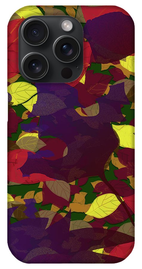 Leaf Brush Collage - Phone Case