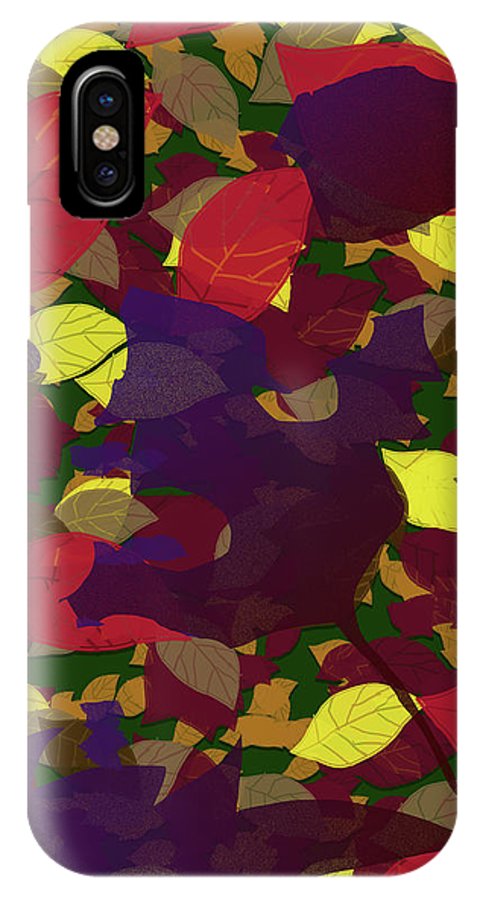 Leaf Brush Collage - Phone Case