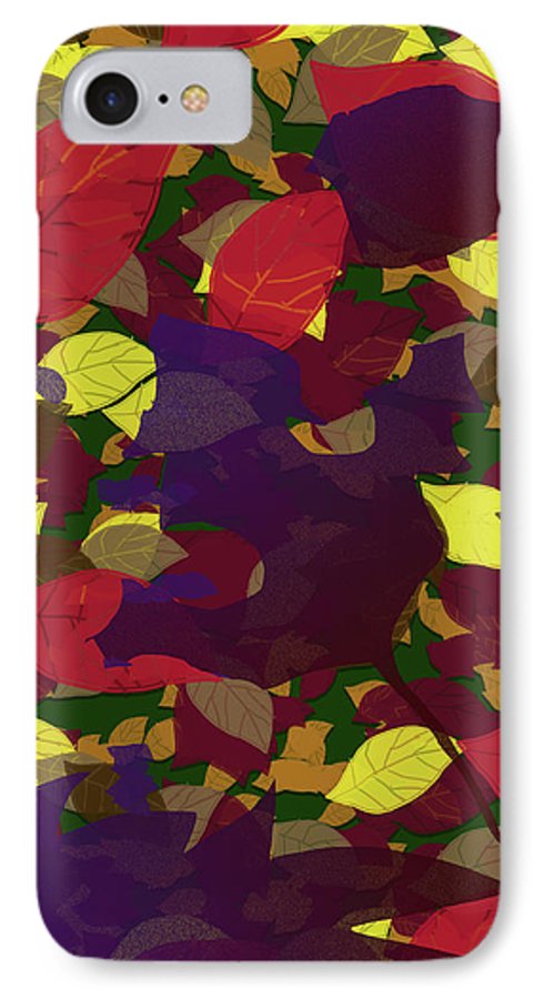 Leaf Brush Collage - Phone Case