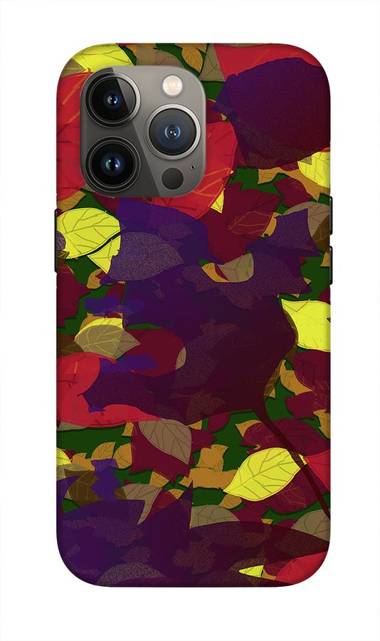 Leaf Brush Collage - Phone Case