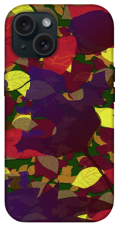 Leaf Brush Collage - Phone Case