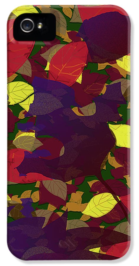 Leaf Brush Collage - Phone Case