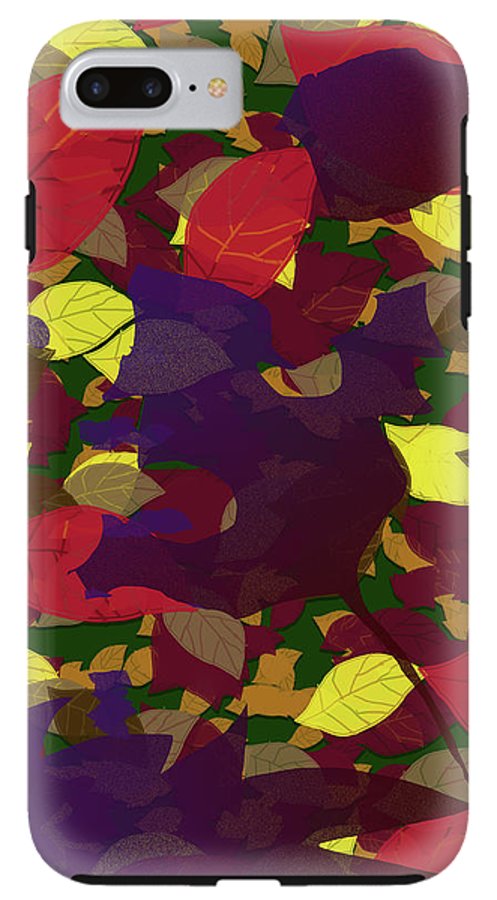 Leaf Brush Collage - Phone Case