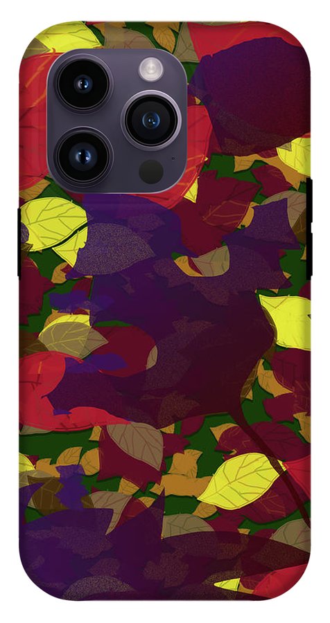 Leaf Brush Collage - Phone Case