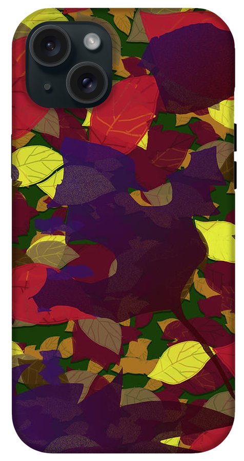 Leaf Brush Collage - Phone Case