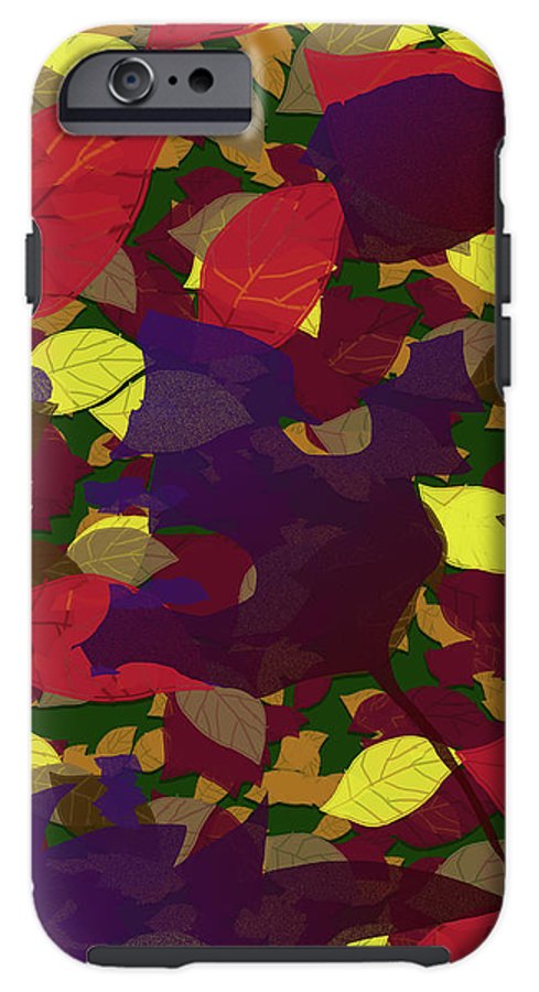 Leaf Brush Collage - Phone Case